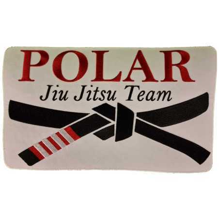 "Polar Jiu Jitsu Team -pätsi iso | Laadukas ja kestävä valinta kamppailulajien harrastajille"