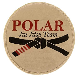 Polar Jiu Jitsu Team "pätsi" pyöreä 10cm